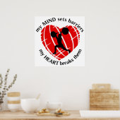 Poster Briser les obstacles Poids (Cuisine)