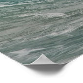 Poster Briseur de vagues en Tasmanie (Coin)