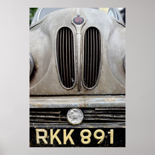 Poster Bristol 403, 1955, non restauré. (Devant)