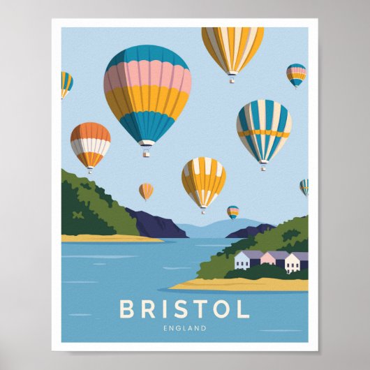 Poster Bristol Angleterre (Devant)