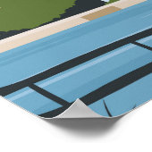 Poster Bristol England Retro Travel Art Vintage (Coin)