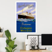 Poster Britannic ~ Liverpool, États-Unis, Canada (Bureau à domicile)