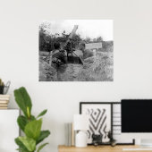 Poster British AA Gun (Bureau à domicile)