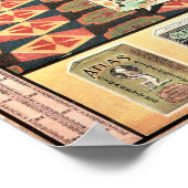 Poster British American Tobacco Cigarette Old Chinese (Coin)