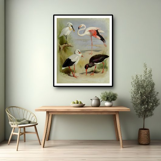 Poster British Birds, Illustrations D'Art