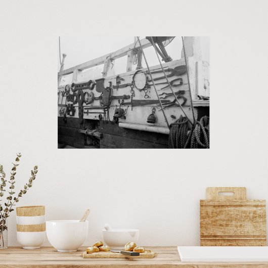 Poster British Convict Ship, années 1910 (Cuisine)