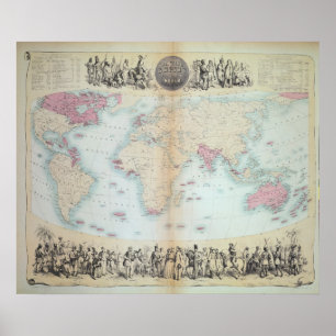 Poster British Empire throughout the World
