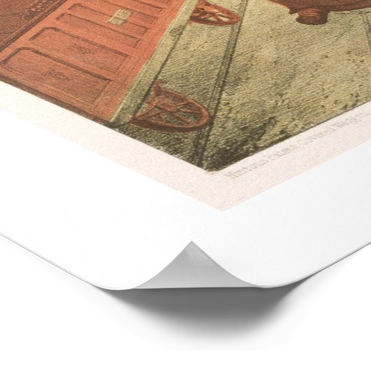 Poster British Machinery Department, classe 5 du G (Coin)