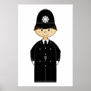Poster British Policeman