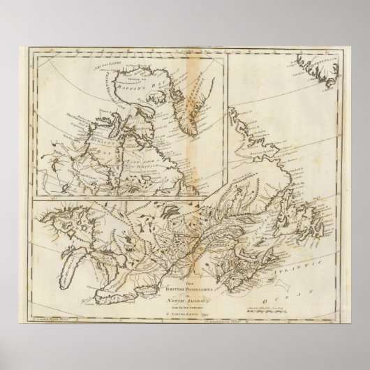 Poster British Possessions en Amérique du Nord 2 (Devant)