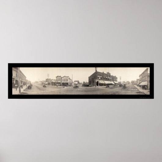 Poster Britt, IA Photo 1908 (Devant)