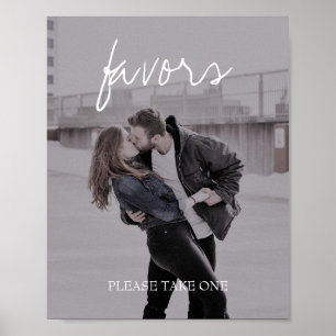 Poster Brittany Photo Calligraphie Noces Faveurs Signer
