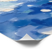 Poster Brittany Spaniel Dog Pointing at Christmas Candy (Coin)