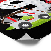 Poster Bro I'm 9 year old Golf Thème 9e anniversaire Golf (Coin)