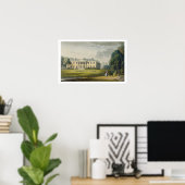 Poster Broadlands, du "Repository of Arts" d'Ackermann, (Bureau à domicile)