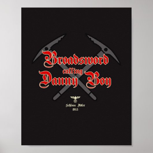Poster Broadsword Calling Danny Boy (Devant)