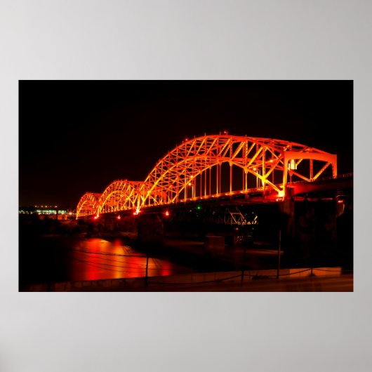Poster Broadway Bridge par Buck Cash (Devant)