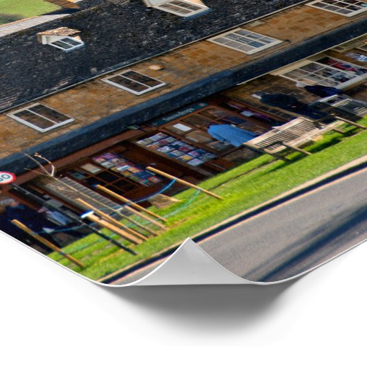 Poster Broadway Cotswolds Worcestershire Angleterre (Coin)