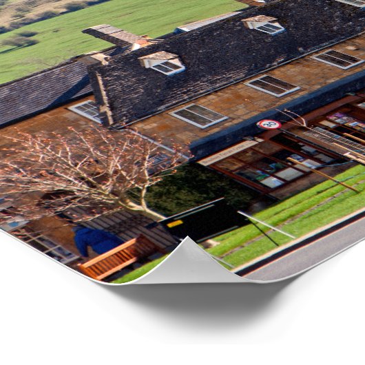 Poster Broadway Cotswolds Worcestershire Angleterre (Coin)