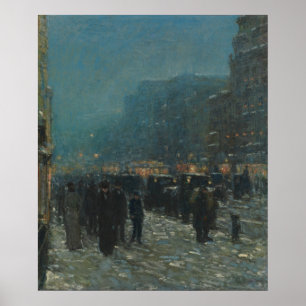 Poster Broadway et 42ème rue