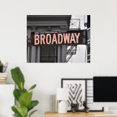 Poster broadway glitter (Bureau à domicile)