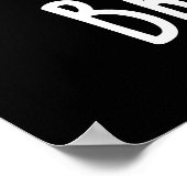 Poster Broc Star Funny Brocolli Rock Star Pun Dark BG (Coin)