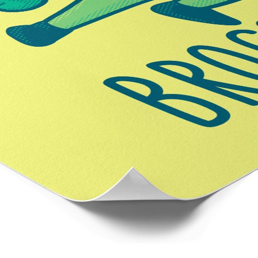 Poster Broccoli Brocco-Lee (Coin)