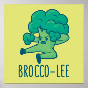 Poster Broccoli Brocco-Lee