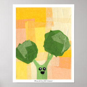 Poster Broccoli par Jill Connor