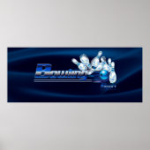 Poster Broches de quilles et boule (Devant)