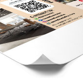 Poster Brochure commerciale pour le marketing (Coin)