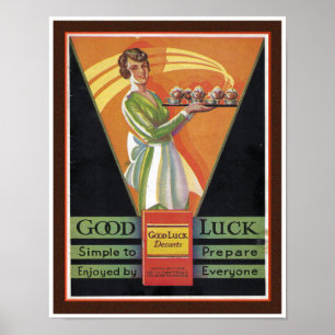 Poster BROCHURE DE CUISINE ART RECYCLÉE vintage des année