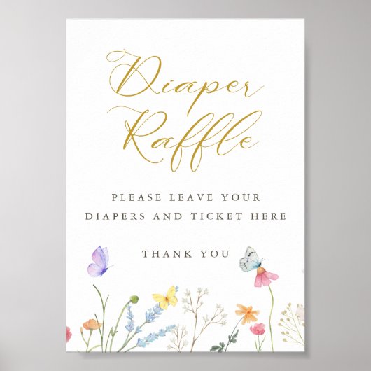 Poster Brochure de papier papillon enchâssée (Devant)