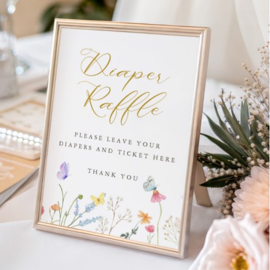 Poster Brochure de papier papillon enchâssée