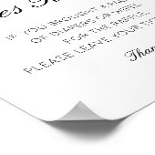 Poster Brochure modifiable et linges Raffle Signal imprim (Coin)