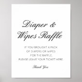 Poster Brochure modifiable et linges Raffle Signal imprim (Devant)