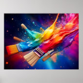 Poster Brochures de rêves radiants (Devant)