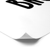 Poster Brock n Roll Funny Veggie Brocoli Pun (Coin)