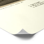 Poster Brockton, MA Carte panoramique - 1844 (Coin)