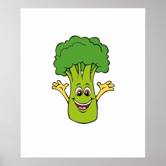 Poster Brocoli (Devant)