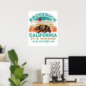 Poster broderick (Bureau à domicile)