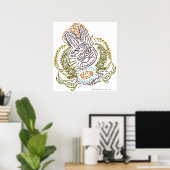 Poster Broderie de RADAGAST™ (Bureau à domicile)