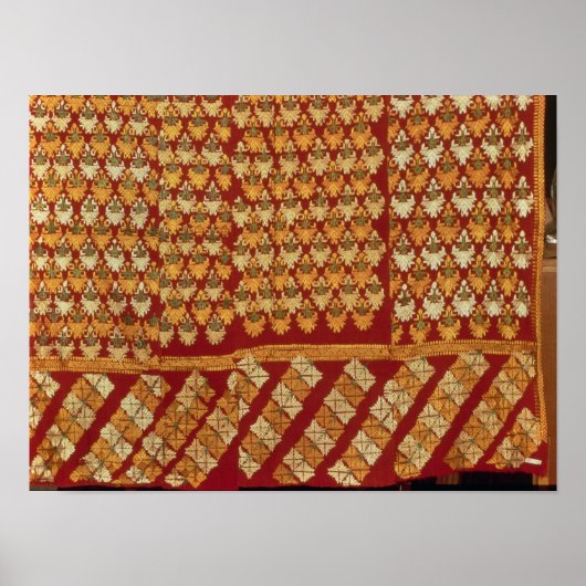 Poster Broderie indienne de Phulkeri (Devant)