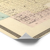 Poster Brodhead et village de Monroe, Green Co (Coin)