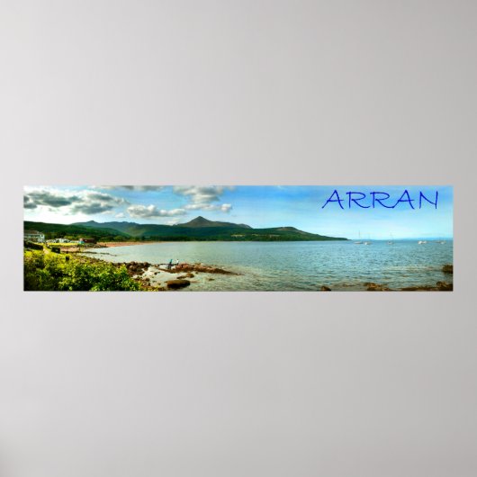 Poster brodick bay arran (Devant)