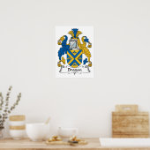 Poster Brogan Family Crest (Cuisine)