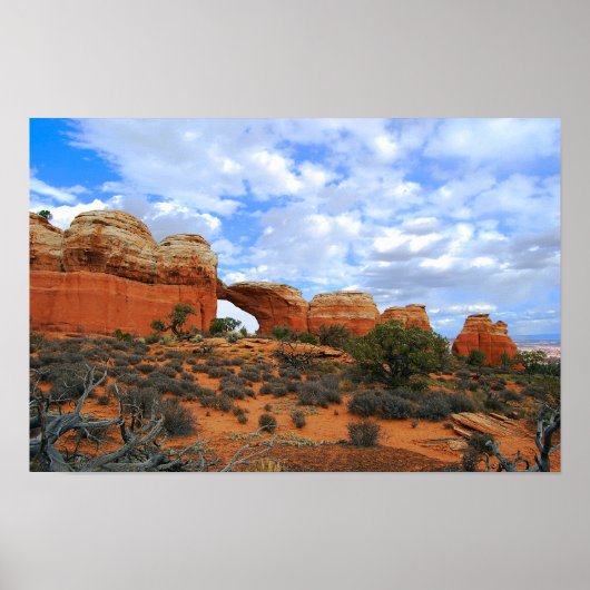 Poster Broken Arch, Parc national des Arches (Devant)