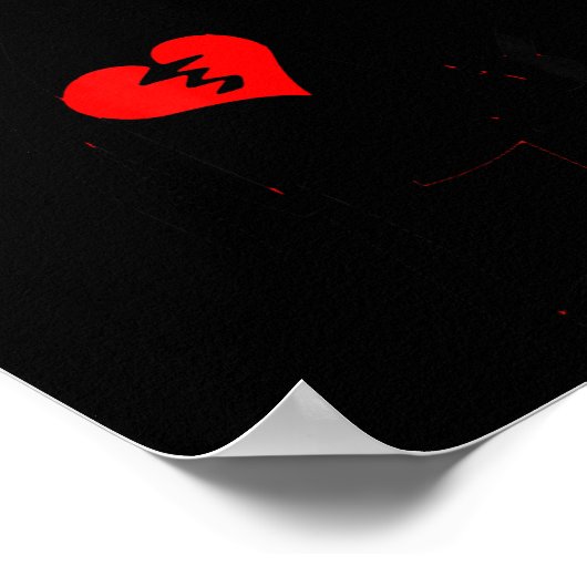 Poster Broken Heart Valentine  (Coin)