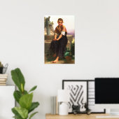 Poster Broken Pitcher William-Adolphe Bouguereau Canvas (Bureau à domicile)