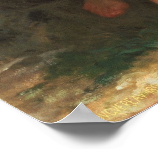 Poster Broken Pitcher William-Adolphe Bouguereau Canvas (Coin)